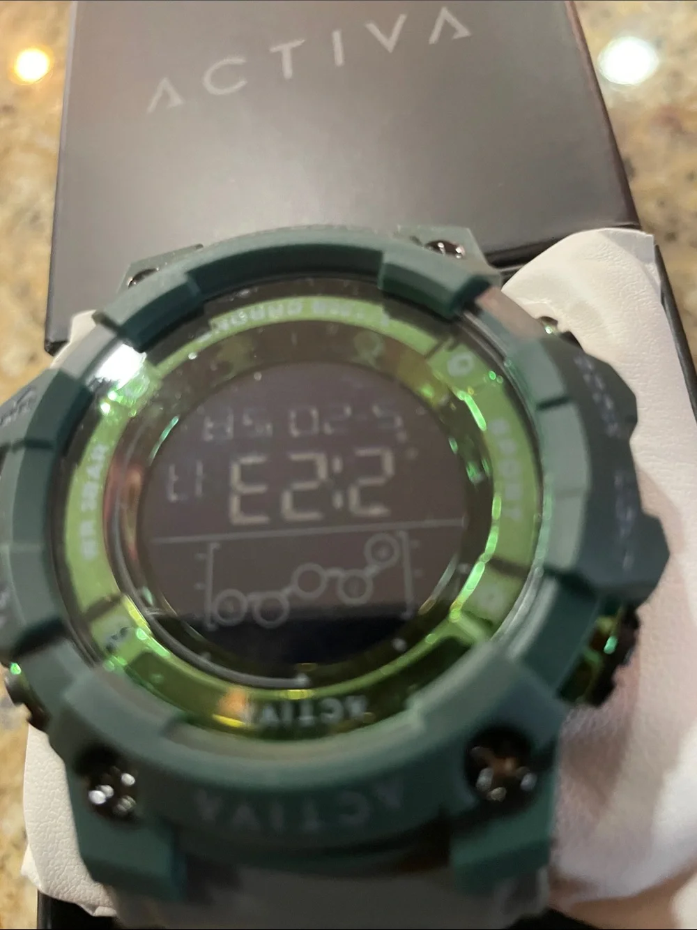 Activa Men's Digital Sport Watch - Dark Green